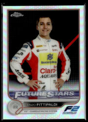 Topps 2022 Topps Chrome Formula 1 Refractor F2 DRIVERS #95 Enzo Fittipaldi