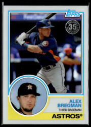 Topps 2018-2019 Topps Chrome Silver #70 Alex Bregman