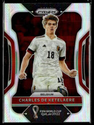 Panini 2022 Panini Prizm World Cup Silver Prizm #15 Charles De Ketelaere