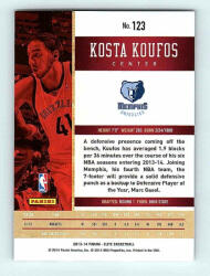 Panini 2013-14 Panini Elite Base #123 Kosta Koufos