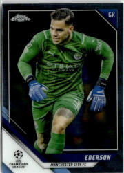 Topps 2021-22 Topps Chrome UEFA Champions League #76 Ederson