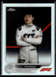 Topps 2022 Topps Chrome Formula 1 Racing Refractor #61 Yuki Tsunoda