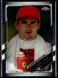 Topps 2021 Topps Chrome Formula 1 Racing #32 Charles Leclerc
