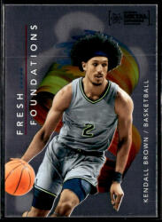 Skybox 2022-23 Skybox Metal Universe Champions Fresh Foundation #FF33 Kendall Brown