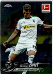 Topps 2018 Topps Chrome Bundesliga #75 Matthias Ginter