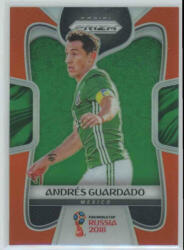 Panini 2017-18 Panini Prizm World Cup Soccer Base Orange #128 Andres Guardado 57/65