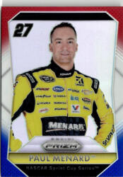Panini 2016 Panini Prizm Prizms Red White and Blue #27 Paul Menard