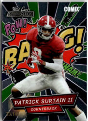 Wild Card 2021 Wild Card Alumination Comix #AC-18 Patrick Surtain II