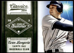 Panini 2014-2015 Panini Classics Stars of Summer #15 Evan Longoria