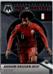 Panini 2021 Panini Mosaic Road to the FIFA World Cup Qatar International Men of Mastery #31 Akram Hassan Afif