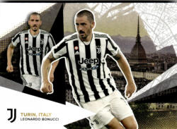 Topps 2021 Topps Juventus FC Trading Cards Set #35 Leonardo Bonucci