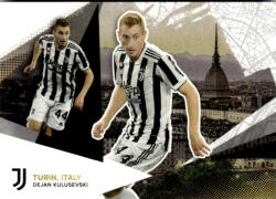 Topps 2021 Topps Juventus FC Trading Cards Set #32 Dejan Kulusevski