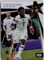 Panini 2022 Select FIFA Soccer Select Stars #17 Yunus Musah