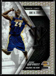 Panini 2015 Panini Kobe HeroVillain - Gold 24 Unleash the Hero # 14 Kobe Bryant