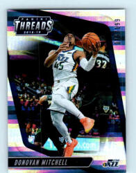 Panini 2018-19 Threads Premium Basketball Premium # 37 Donovan Mitchell 079/199