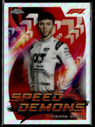 Topps 2022 Topps Chrome Formula 1 Speed Demons #44 Pierre Gasly