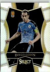 Panini 2016-17 Panini Select Mezzanine Silver Prizm #111 Diego Godin