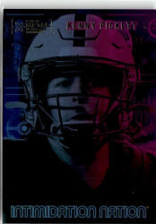 Skybox 2022-23 Skybox Metal Universe Champions Intimidation Nation #IN-3 Kenny Pickett