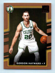 Panini 2017-18 Donruss Basketball Base #10 Gordon Hayward