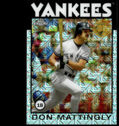 Topps 2021-22 Topps '86 Topps Silver Pack Chrome #86BC-47 Don Mattingly