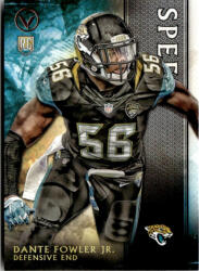 Topps 2015 Topps Valor Speed #61 Dante Fowler Jr