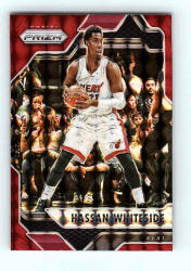 Panini 2016-17 Panini Prizm Mosaic Red #37 Hassan Whiteside