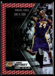 Panini 2015 Panini Kobe HeroVillain - Red MVP Channel the Villain # 14 Kobe Bryant