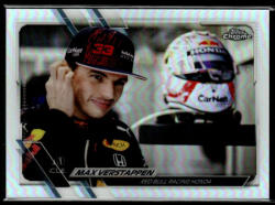 Topps 2021 Topps Chrome Formula 1 Racing Refractor #43 Max Verstappen