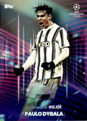 Topps 2021 Topps Football Festival by Steve Aoki UEFA Champions League Soundwave #PD Paulo Dybala