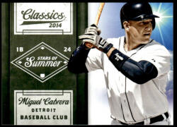 Panini 2014-2015 Panini Classics Stars of Summer #21 Miguel Cabrera