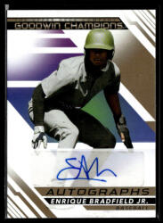 Upper Deck 2022-23 Upper Deck Goodwin Champions Autographs #A-EB Enrique Bradfield Jr