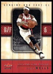 Fleer 2002-2003 Fleer Genuine #100 Bonzi Wells