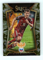 Panini 2015-16 Select Soccer Base Variation Camo Prizm #26 Alan Dzagoev 153/249