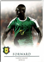 Futera 2021 Futera Unique World Football FORWARD - Turquoise #77 Sadio Mane 74/85