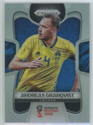 Panini 2017-18 Panini Prizm World Cup Soccer Base Silver #234 Andreas Granqvist