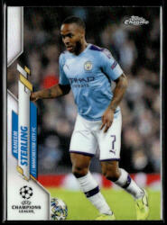 Topps 2019 Topps Chrome UEFA Champions League Refractor #28 Raheem Sterling