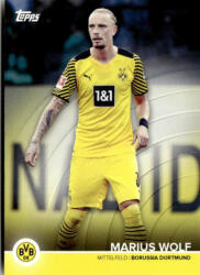 Topps 2021 Topps Borussia Dortmund Trading Cards Set Team Squad #BVB-MF Marius Wolf