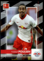 Topps 2020-21 Topps Chrome Bundesliga #57 Yussuf Poulsen