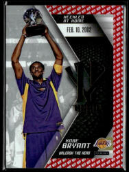 Panini 2015 Panini Kobe HeroVillain - Red MVP Unleash the Hero # 7 Kobe Bryant