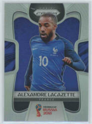 Panini 2017-18 Panini Prizm World Cup Soccer Base Silver #76 Alexandre Lacazette