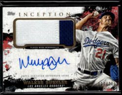 Topps 2021-22 Topps Inception Autograph PATCH #APC-WB Walker Buehler 032/200