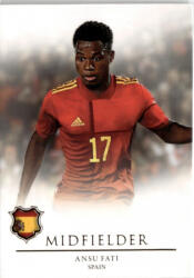 Futera 2021 Futera Unique World Football MIDFIELDER #36 Ansu Fati