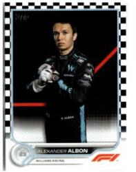Topps 2022 Topps Formula 1 Racing Checker Flag #54 Alexander Albon