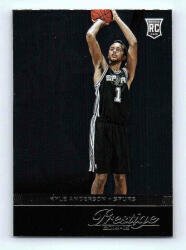 Panini 2014-15 Panini Prestige Plus Base #185 Kyle Anderson RC