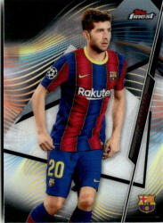 Topps 2020-21 Topps Finest UEFA Champions League #82 Sergi Roberto