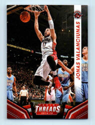 Panini 2014-15 Panini Threads # 92 Jonas Valanciunas