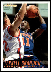 Fleer 1994-95 Fleer #38 Terrell Brandon