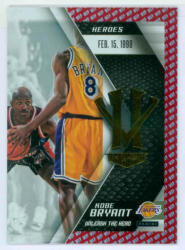 Panini 2015-16 Kobe HeroeVillain Red MVP #3 Kobe Bryant