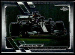 Topps 2021 Topps Chrome Formula 1 Racing #96 Lewis Hamilton