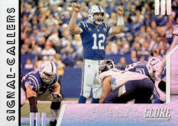 Panini 2019 Score Signal-Callers #SC-17 Andrew Luck